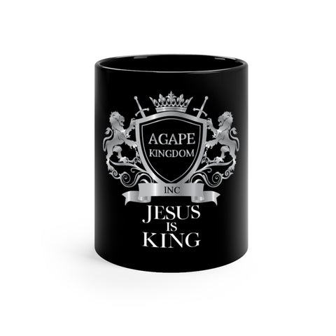 Black Coffee Mug, 11oz - AGAPE KINGDOM INC