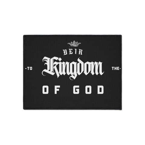 Heir to the kingdom Heavy Duty Floor Mat - AGAPE KINGDOM INC