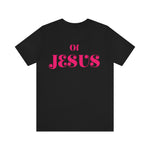 Nothing but the blood of JESUS  Short Sleeve Tee - AGAPE KINGDOM INC