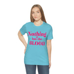 Nothing but the blood of JESUS  Short Sleeve Tee - AGAPE KINGDOM INC