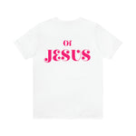 Nothing but the blood of JESUS  Short Sleeve Tee - AGAPE KINGDOM INC