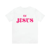 Nothing but the blood of JESUS  Short Sleeve Tee - AGAPE KINGDOM INC