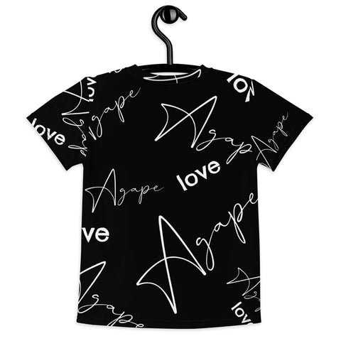 Agape slogan  Kids T-Shirt - AGAPE KINGDOM INC