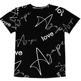 Agape slogan  Kids T-Shirt - AGAPE KINGDOM INC