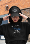 Women “Know desire to fit in Crop Hoodie - AGAPE KINGDOM INC