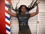 Women’s “Know desire to fit in”Short-Sleeve T-Shirt - AGAPE KINGDOM INC