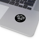 Agape Kingdom Round Vinyl Stickers - AGAPE KINGDOM INC