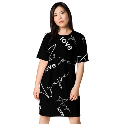 Agape Slogan Dress - AGAPE KINGDOM INC