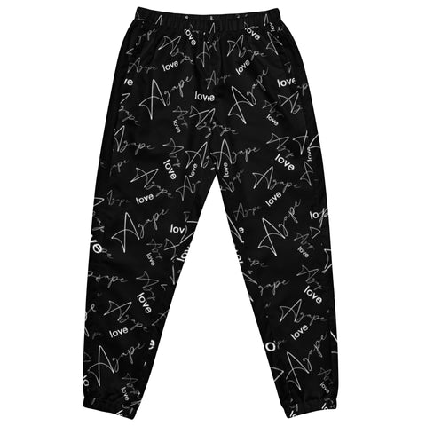 Agape Slogan Unisex track pants - AGAPE KINGDOM INC