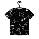 Agape Love Slogan Youth crew neck t-shirt - AGAPE KINGDOM INC