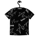 Agape Love Slogan Youth crew neck t-shirt - AGAPE KINGDOM INC