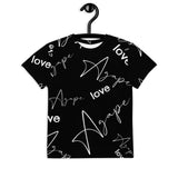 Agape Love Slogan Youth crew neck t-shirt - AGAPE KINGDOM INC