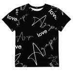 Agape Love Slogan Youth crew neck t-shirt - AGAPE KINGDOM INC