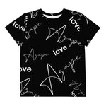 Agape Love Slogan Youth crew neck t-shirt - AGAPE KINGDOM INC