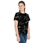 Agape Love Slogan Youth crew neck t-shirt - AGAPE KINGDOM INC