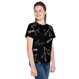 Agape Love Slogan Youth crew neck t-shirt - AGAPE KINGDOM INC