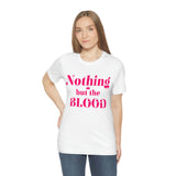 Nothing but the blood of JESUS  Short Sleeve Tee - AGAPE KINGDOM INC