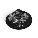 Agape Kingdom Round Vinyl Stickers - AGAPE KINGDOM INC