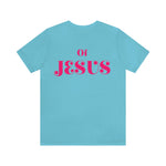 Nothing but the blood of JESUS  Short Sleeve Tee - AGAPE KINGDOM INC