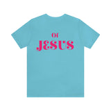 Nothing but the blood of JESUS  Short Sleeve Tee - AGAPE KINGDOM INC