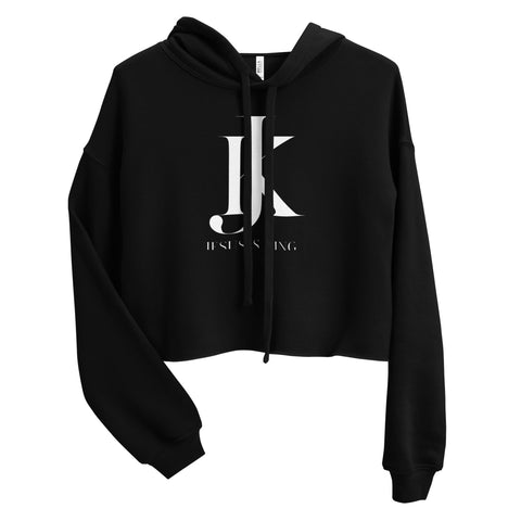 Jesus is King  Crop Hoodie - AGAPE KINGDOM INC