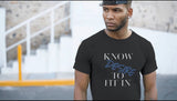 Men’s “Know desire to fit in”Short-Sleeve  T-Shirt - AGAPE KINGDOM INC