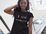 I Am Worthy Premium T-Shirt - AGAPE KINGDOM INC