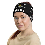 Warning under the Influence of JESUS Neck Gaiter - AGAPE KINGDOM INC