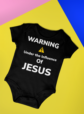 Under the Influence of Jesus  Infant Bodysuit - AGAPE KINGDOM INC