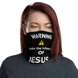 Warning under the Influence of JESUS Neck Gaiter - AGAPE KINGDOM INC