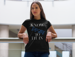 Women’s “Know desire to fit in”Short-Sleeve T-Shirt - AGAPE KINGDOM INC