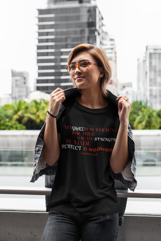 Women’s Gods Grace Short-Sleeve  T-Shirt - AGAPE KINGDOM INC