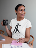 Jesus is King Short-Sleeve Womens  T-Shirt - AGAPE KINGDOM INC