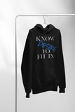 Women’s “Know desire to fit in”Hooded Sweatshirt - AGAPE KINGDOM INC