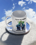 Focus on things above Mug - AGAPE KINGDOM INC