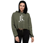 Jesus is King  Crop Hoodie - AGAPE KINGDOM INC