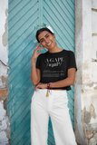 Women’s Agape All-Over Print Crop Tee - AGAPE KINGDOM INC