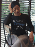 Women’s  “Know desire to fit in”Sweatshirt - AGAPE KINGDOM INC