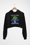 Focus on things above Crop Hoodie - AGAPE KINGDOM INC