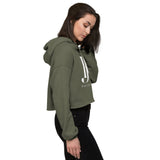 Jesus is King  Crop Hoodie - AGAPE KINGDOM INC