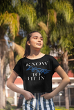 Women’s “Know desire to fit in”Short-Sleeve T-Shirt - AGAPE KINGDOM INC