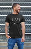 I Am Worthy Mens Premium T-Shirt - AGAPE KINGDOM INC