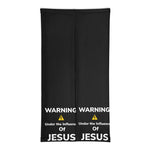 Warning under the Influence of JESUS Neck Gaiter - AGAPE KINGDOM INC