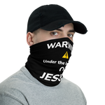 Warning under the Influence of JESUS Neck Gaiter - AGAPE KINGDOM INC