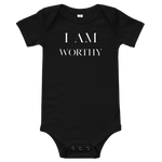 I Am worthy Onesie - AGAPE KINGDOM INC