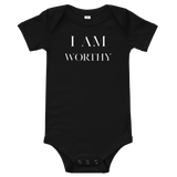 I Am worthy Onesie - AGAPE KINGDOM INC