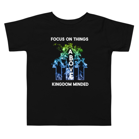 Focus on things above Toddler Short Sleeve Tee - AGAPE KINGDOM INC