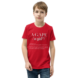 Agape Youth Short Sleeve T-Shirt - AGAPE KINGDOM INC