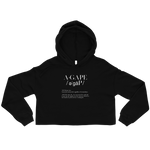 Women’s Agape Crop Hoodie - AGAPE KINGDOM INC