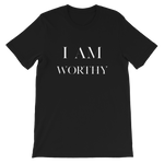 I Am Worthy Mens Premium T-Shirt - AGAPE KINGDOM INC